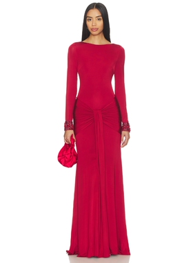 PatBO DRESS 裙子 revolve小众新款 红色