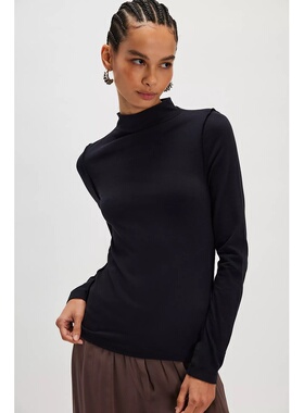 【海外直邮】Free People KENZIE 长袖款 黑色 基础易搭内搭REVO