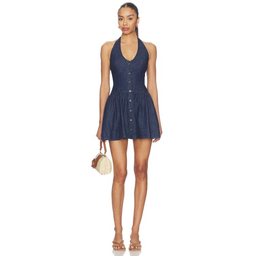 Free People CLEAN BREAK DENIM 迷你裙 26春夏新品 revolve小众