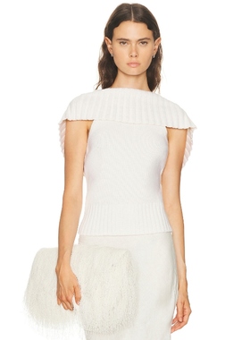 Cult Gaia CHEN 上装 白色 性感REVOLVE小众新款