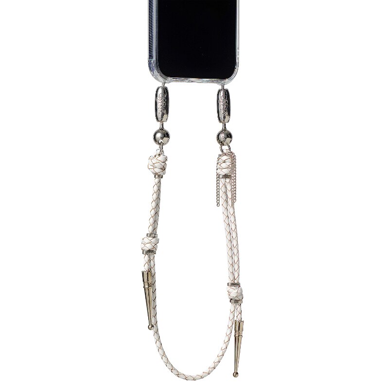 Ossa LEATHER BOLO 腕带 白色REVOLVE小众新款图片