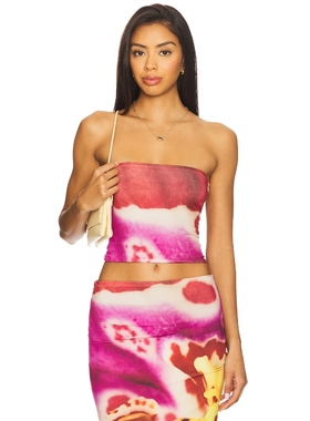 [冬季内搭]Feners YO X TI 上装桃紅色辣妹风 REVOLVE小众新款