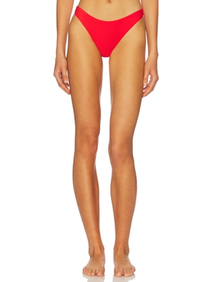 PQ BASIC RUCHED BIKINI BOTTOM 基础款褶皱比基尼下装 revolve小