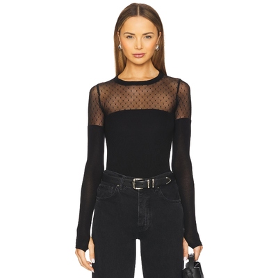 Michael Lauren HERBERT 上装 黑色REVOLVE小众新款