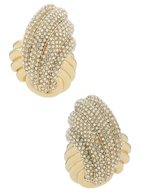 retrofete LEANNE 耳饰 金属金色REVOLVE小众新款