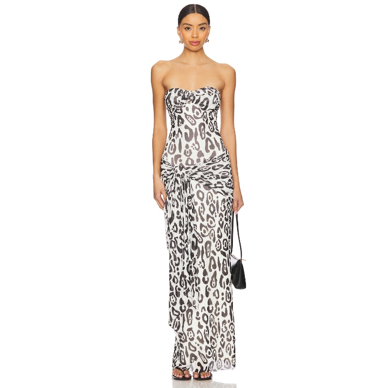 AFRM 长裙 白色、黑色REVOLVE