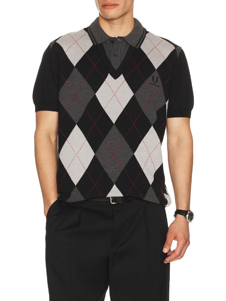 Fred Perry 针织衬衫 revolve小众新款