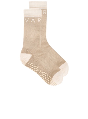 Varley KENDRICK 短袜 棕黄色REVOLVE小众新款