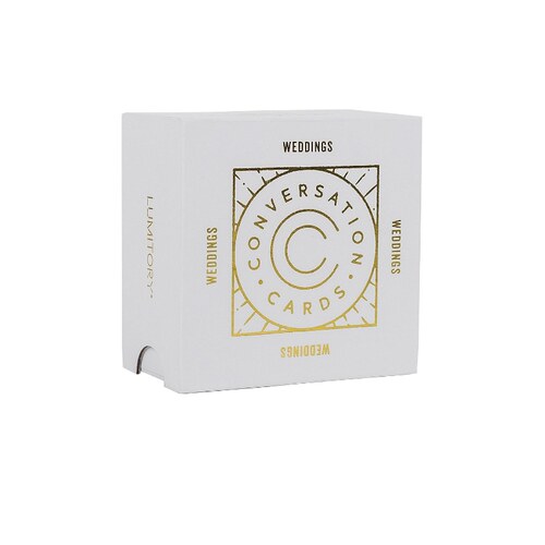 Lumitory Wedding Conversation Cards 奶油色REVOLVE小众新款