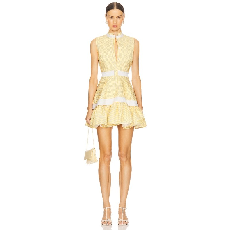 Alexis NATACHA 裙子 黄色REVOLVE小众新款