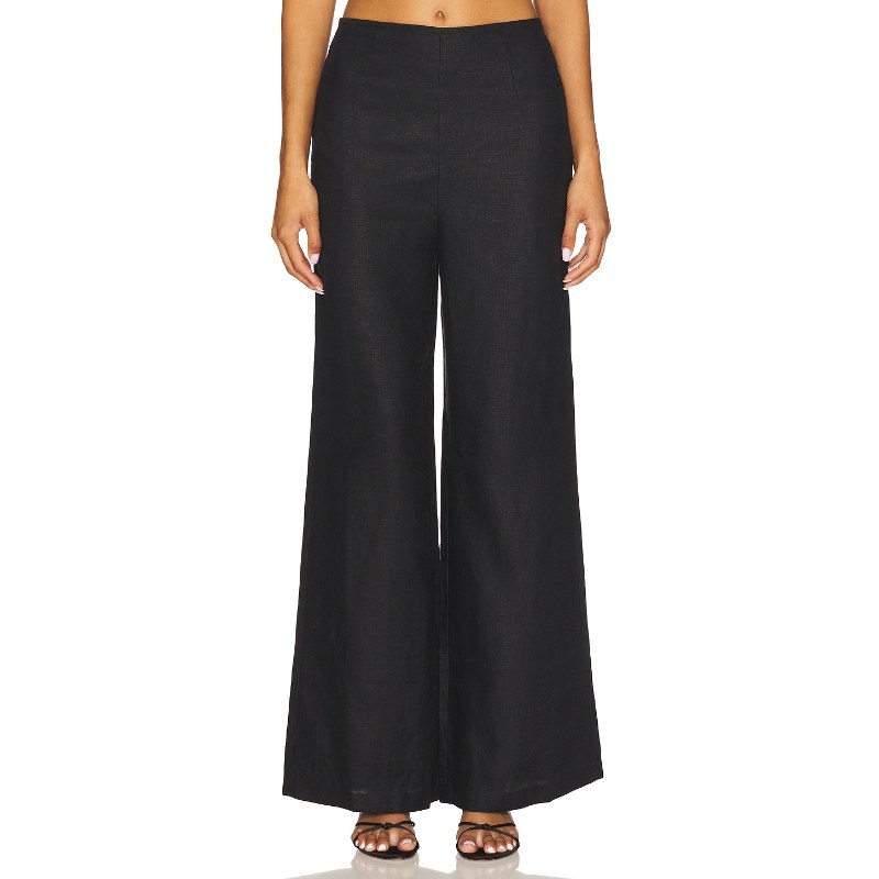 [冬季新品]FAITHFULL THE BRAND SYNA 长裤 黑色REVOLVE小众,女装/女士精品,休闲裤,淘宝优惠券,粉丝福利购,淘宝优惠卷