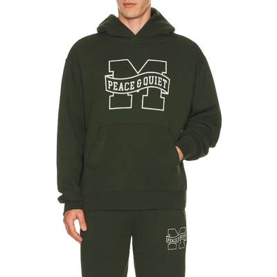 [春季新品]Museum of Peace and Quiet军绿卫衣复古风连帽REVOLVE