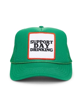 [冬季新品]Friday Feelin SUPPORT 帽类 绿色REVOLVE小众