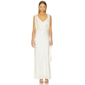 春季 长裙 新品 Cold MILEY Stone Fox 象牙白REVOLVE小众