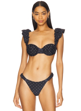 LPA ZELLA 上装 黑色 y2k辣妹风REVOLVE小众新款