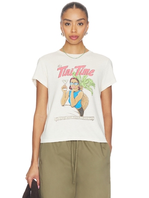 RE/DONE TINI TIME 图案T恤 26夏季新品 revolve小众新款