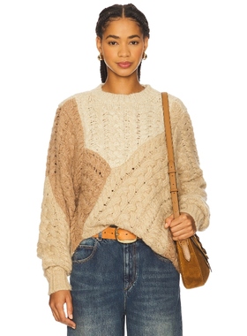 [冬季新品]Isabel Marant Etoile DARYL 毛衣 米色REVOLVE小众