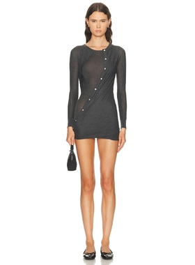 Aya Muse EIRA 裙子 深灰色REVOLVE小众新款