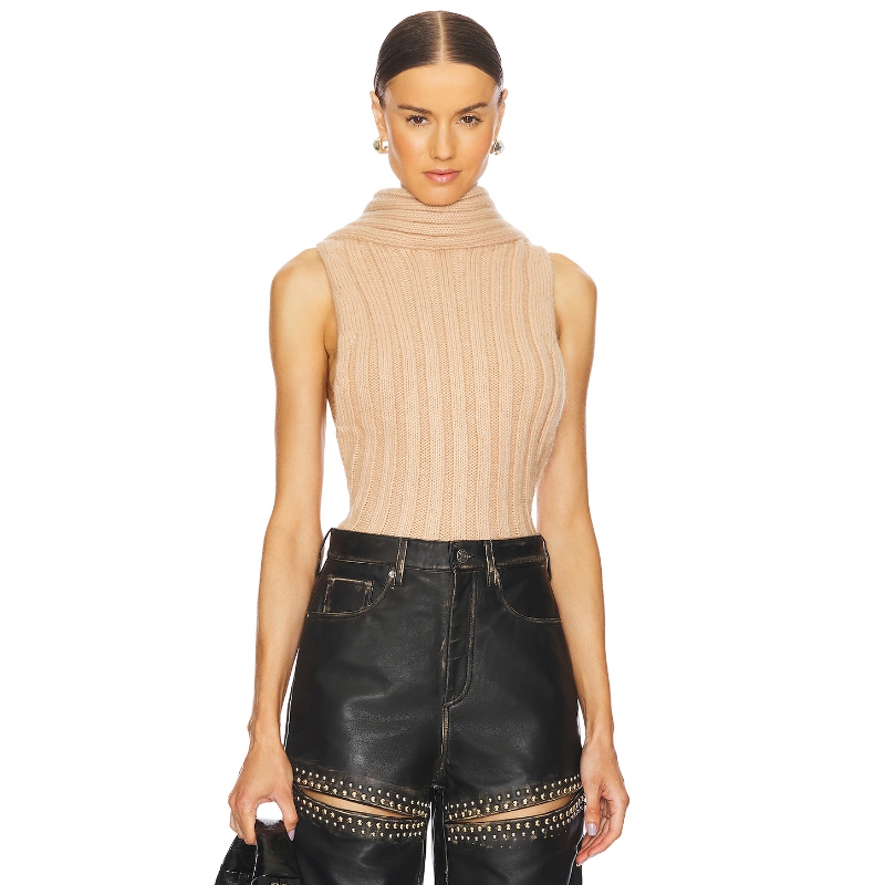 AREA 上装 米色REVOLVE小众新款