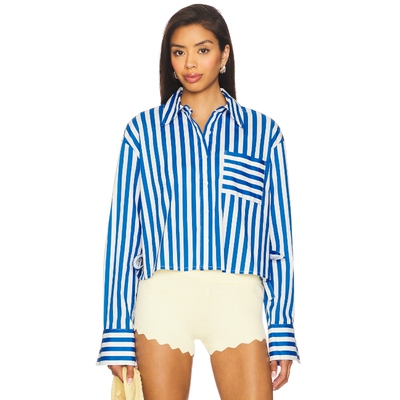 [春季新品]SIMONMILLER AYRE 上装 蓝色REVOLVE小众