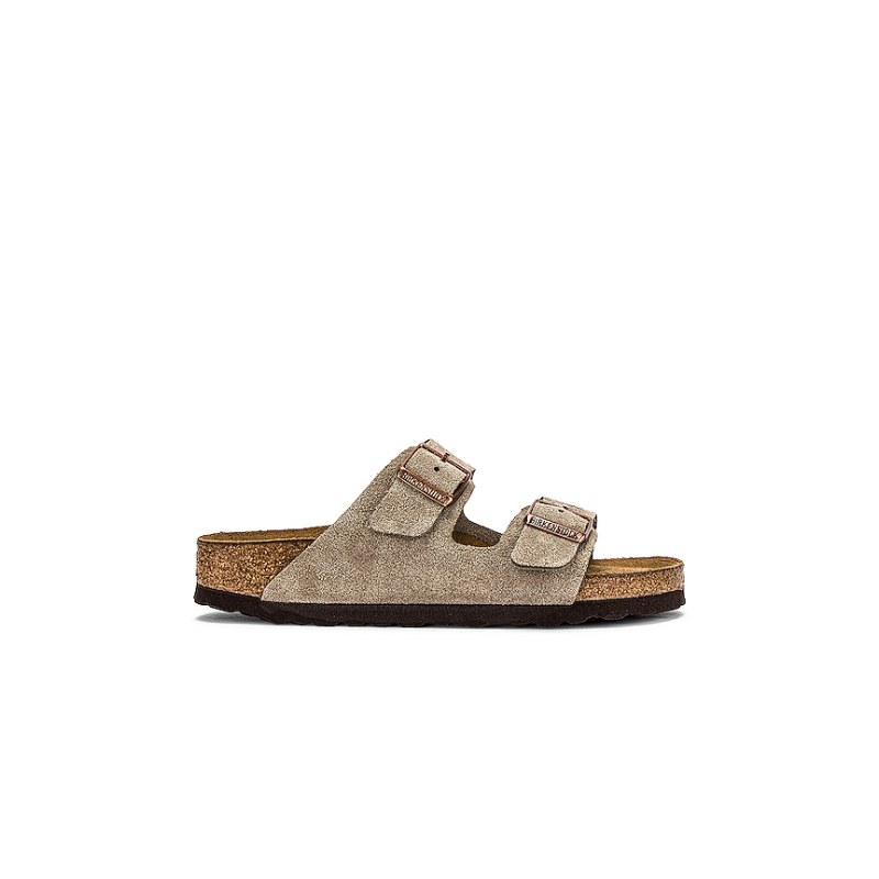 [早秋新品]BIRKENSTOCK双扣勃肯鞋休闲风软木底一字拖鞋REVOLVE