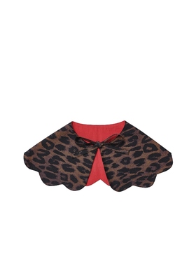 Damson Madder NOVELTY WASTAGE COLLAR 衣领 棕色REVOLVE小众新