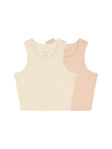 Rylee + Cru Ribbed Tank Set revolve小众新款