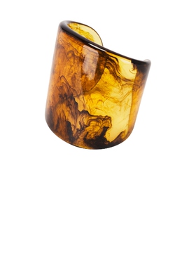 Julietta ELSA 手镯 棕色REVOLVE小众新款