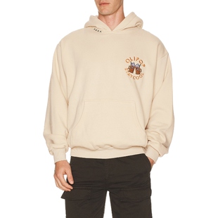 奶油色REVOLVE小众新款 连帽衫 Cool Stay