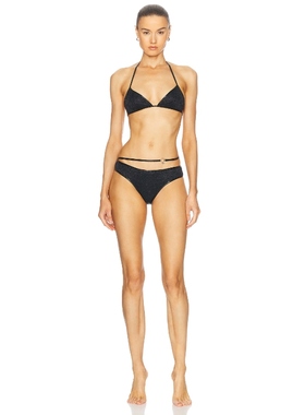 Oseree 比基尼 黑色REVOLVE小众新款