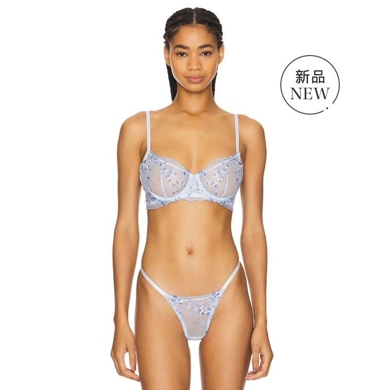 KAT THE LABEL SOFIA 钢圈胸罩 Baby BlueREVOLVE小众新款