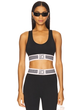 [冬季新品]Port de Bras AIM 运动胸罩 黑色REVOLVE小众