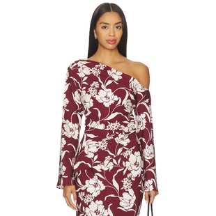 [冬季内搭]MINKPINK FREDA 长袖上装酒 辣妹风REVOLVE小众新款