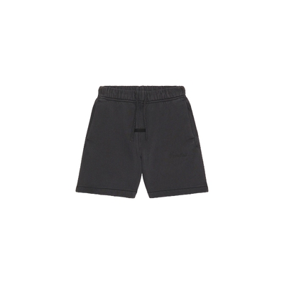 Fear of God ESSENTIALS黑色早秋新品裤装抽绳休闲短裤REVOLVE