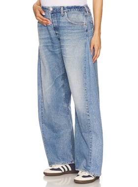 aligrace Barrel Maternity 蓝色REVOLVE小众新款