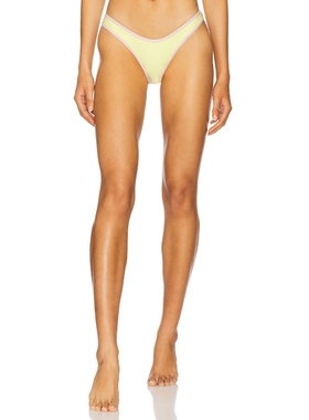 Lovers and Friends AYO 内裤 柠檬色 y2k辣妹风REVOLVE小众新款