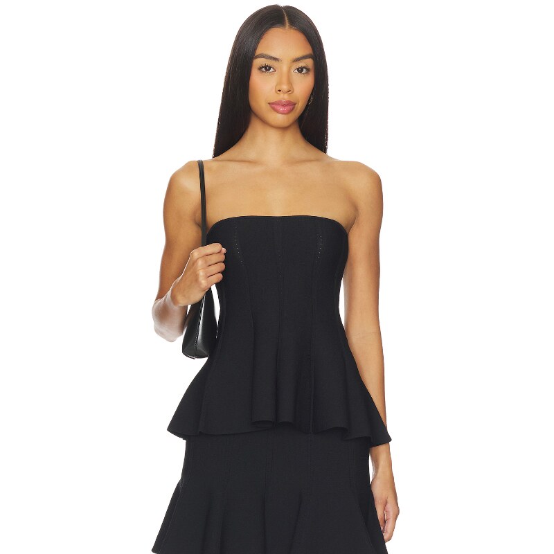 Casona LA LINDA 上装 黑色 y2k辣妹风小众新款