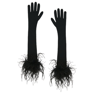 Bronx and Banco Long Spandex Glove 黑色REVOLVE小众新款