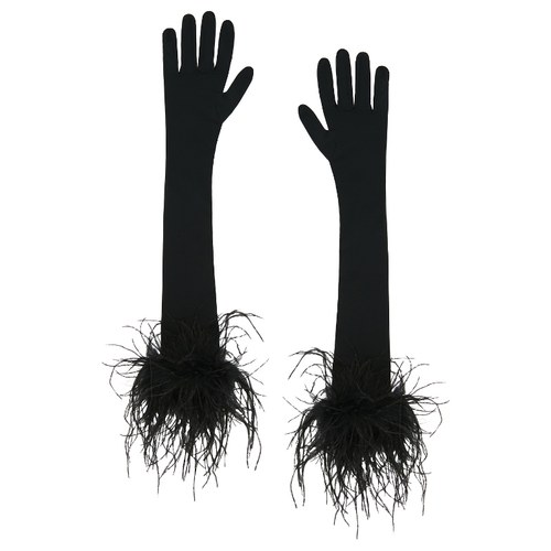 Bronx and Banco Long Spandex Glove 黑色REVOLVE小众新款