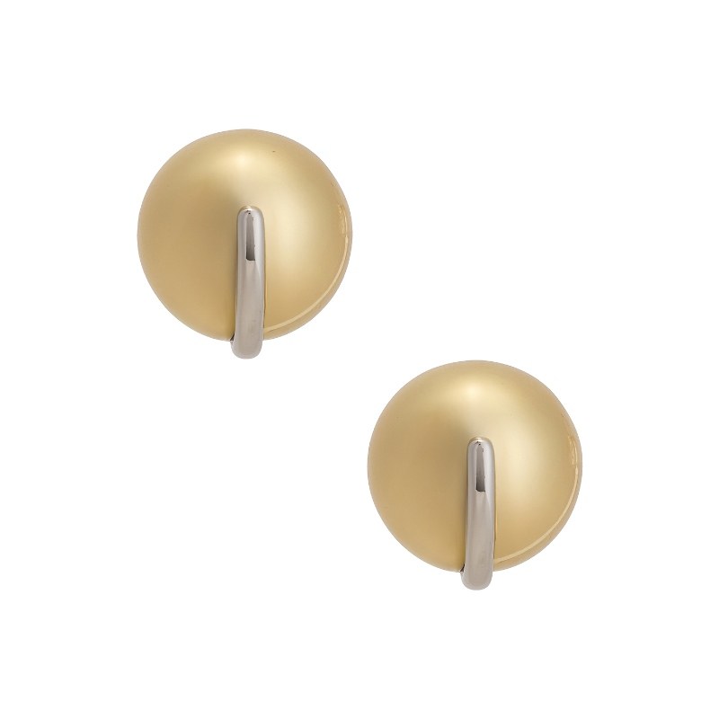 Demarson JANE 铆钉耳饰 金属金色REVOLVE小众新款