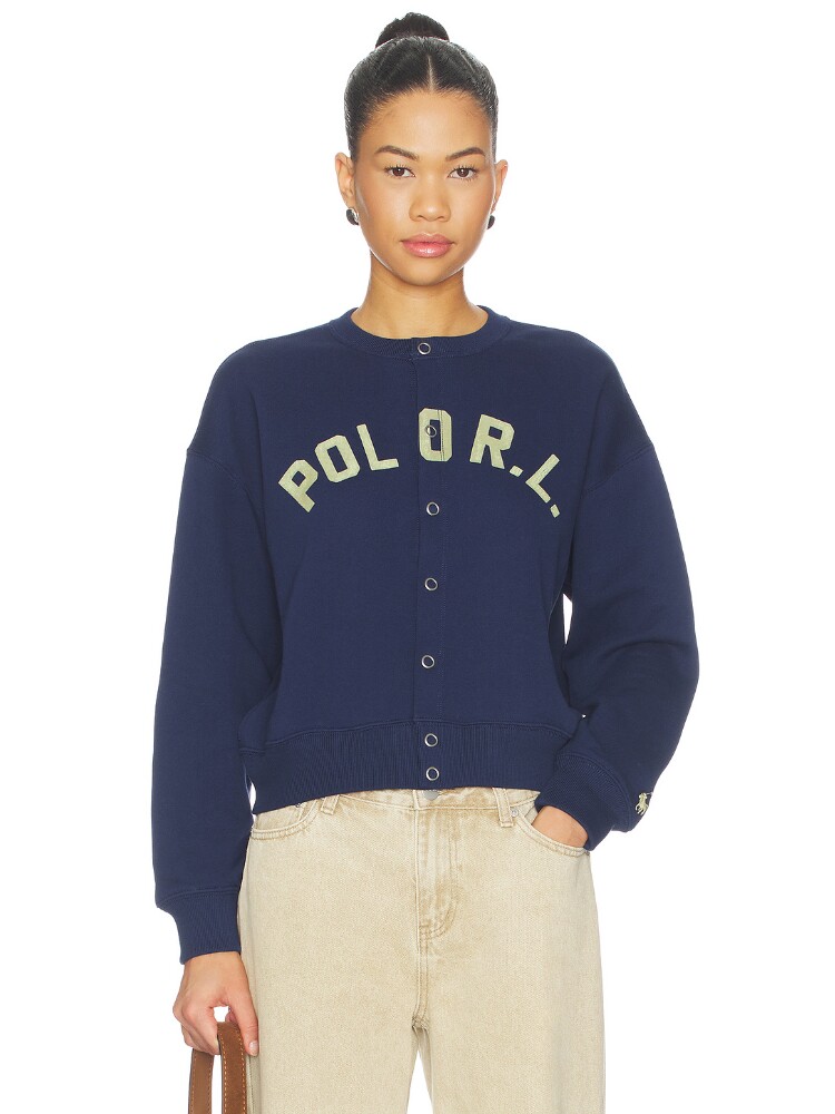 Polo Ralph Lauren 北极抓绒圆领夹克 revolve小众新款