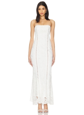 ROCOCO SAND 长裙 白色REVOLVE小众新款