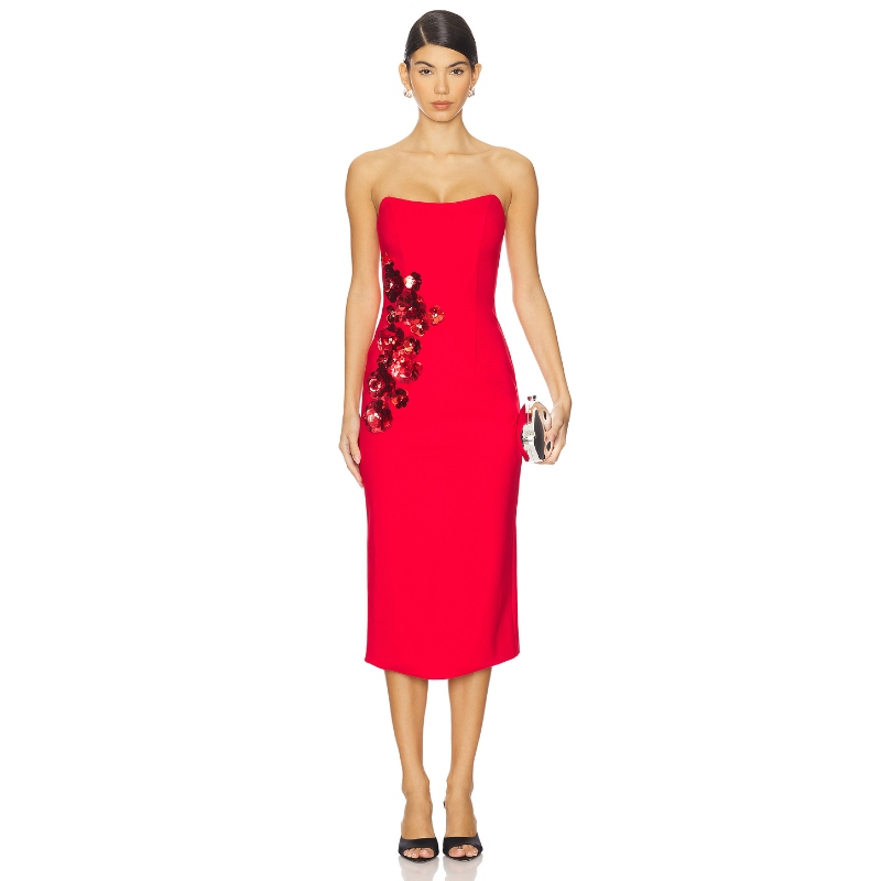 ELLIATT YASMINE 裙子 红色REVOLVE小众新款