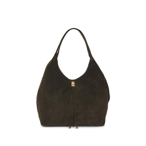 [春季新品]Rebecca Minkoff 麂皮手提包大容量通勤风REVOLVE