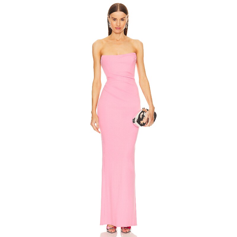 [秋冬新品]Michael Costello BRIGGS 针织长裙REVOLVE时尚小众