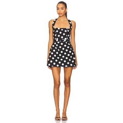 SANS FAFF Colline Bubble Dress 黑色REVOLVE小众新款
