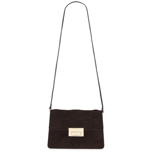 [早秋新品]Loeffler Randall DELPHINE深棕日常通勤单肩包REVOLVE