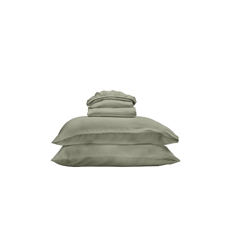 Ettitude Queen Luxe Cleanbamboo Sateen+ Sheet Set 天蓝REVOLV