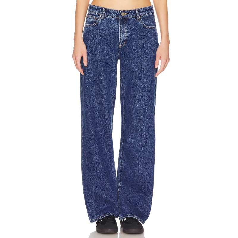 Abrand 99 BAGGY 牛仔裤 直筒阔腿裤 蓝色复古 宽松REVOLVE