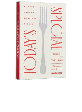 Printworks Recipe Book Today's Specialrevolve时尚小众新款